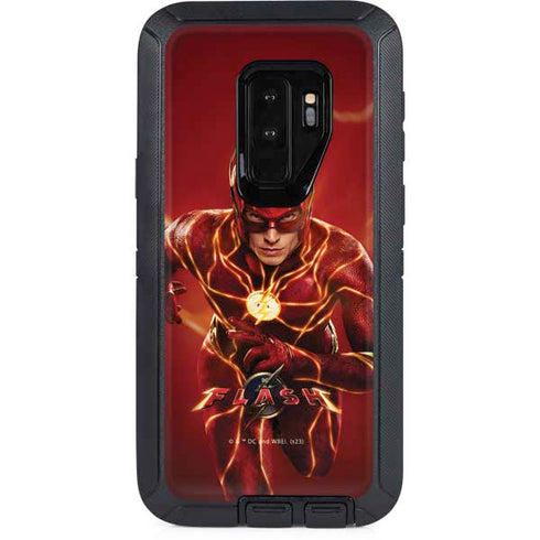 The Flash Movie: The Fastest Man Alive OtterBox Defender Galaxy S9 Plus Skin