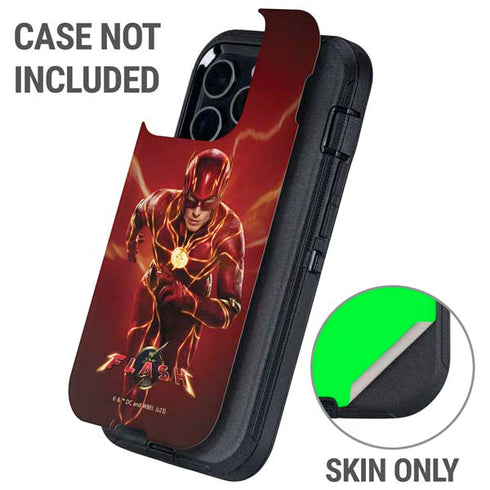 DC Comics The Flash Movie: The Fastest Man Alive Otterbox Defender iPhone Skin