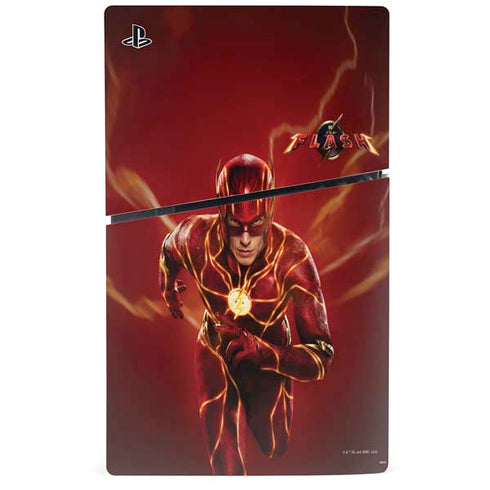 DC Comics The Flash Movie: The Fastest Man Alive PS5 Slim Disk Bundle Skin