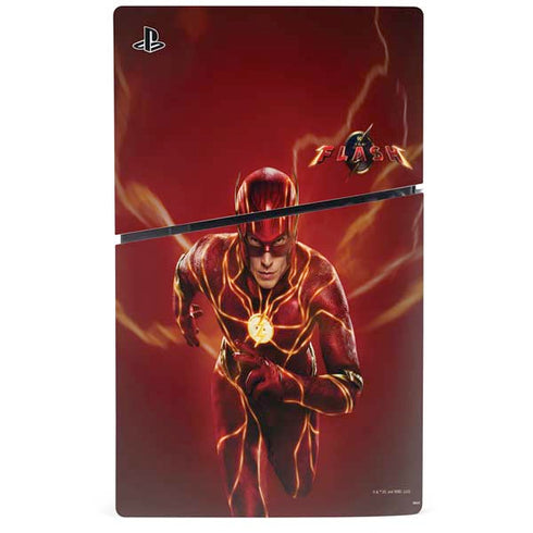DC Comics The Flash Movie: The Fastest Man Alive PS5 Slim Disk Console Skin