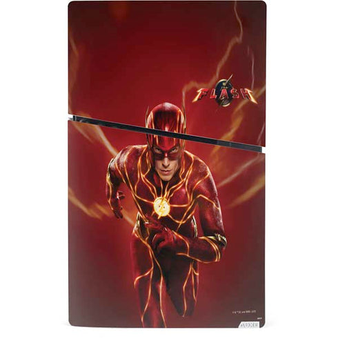 DC Comics The Flash Movie: The Fastest Man Alive PS5 Slim Digital Edition Console Skin
