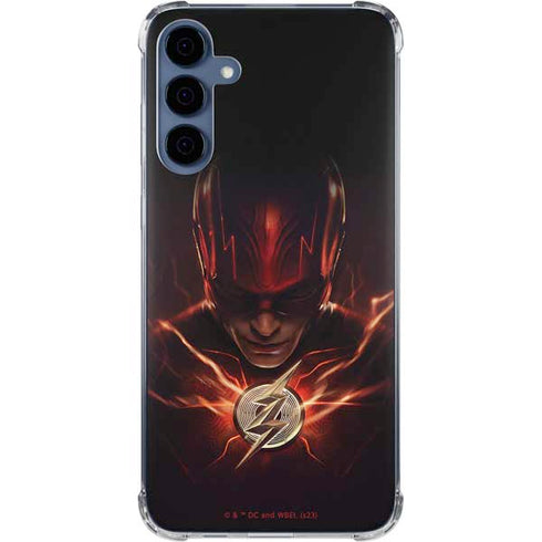 DC Comics The Flash Movie: The Flash Poster Galaxy S24 Clear Case