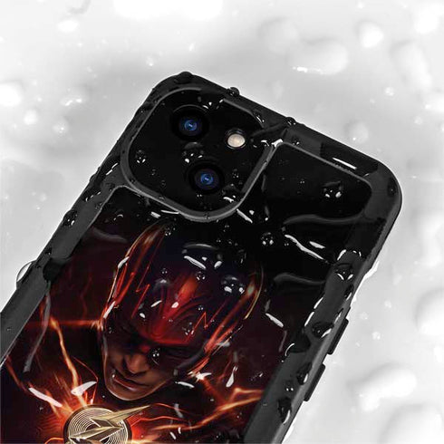 DC Comics The Flash Movie: The Flash Poster iPhone 15 Plus Waterproof Case