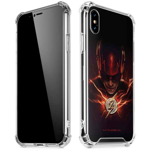 DC Comics The Flash Movie: The Flash Poster iPhone XS Max Clear Case