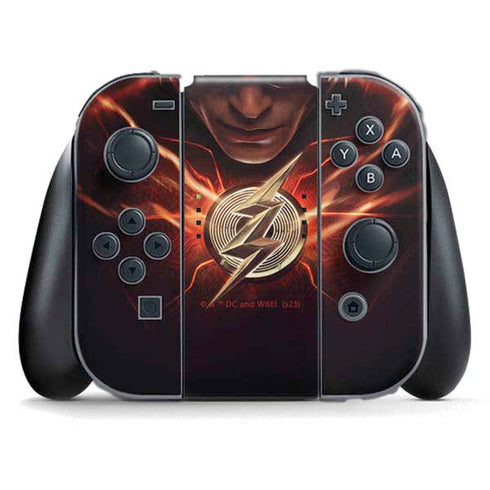 DC Comics The Flash Movie: The Flash Poster Nintendo Switch (2017-2021) Joy-Con Controller Skin