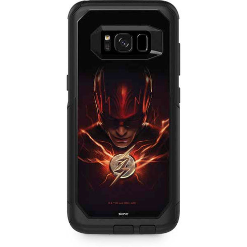 The Flash Movie: The Flash Poster OtterBox Commuter Galaxy S8 Plus Skin