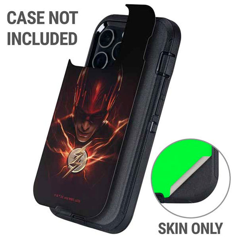 DC Comics The Flash Movie: The Flash Poster Otterbox Defender iPhone Skin