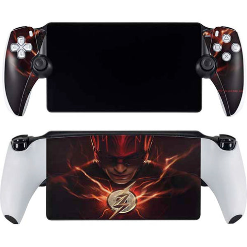 DC Comics The Flash Movie: The Flash Poster PlayStation Portal Remote Player Skin