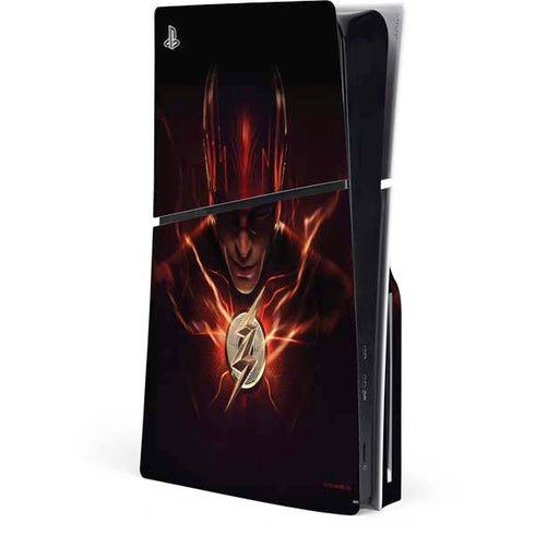 DC Comics The Flash Movie: The Flash Poster PS5 Slim Disk Console Skin
