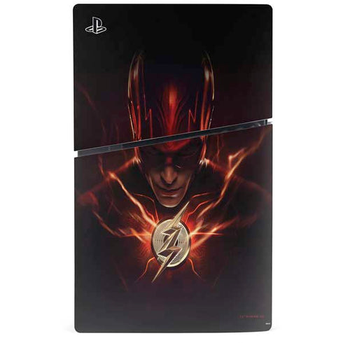 DC Comics The Flash Movie: The Flash Poster PS5 Slim Disk Console Skin