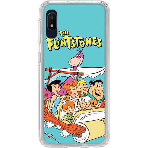 The Flinstones The Flintstones and Rubbles Galaxy A10e Clear Case