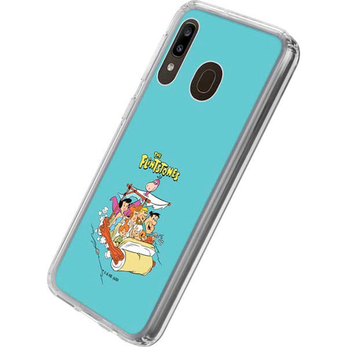 The Flinstones The Flintstones and Rubbles Galaxy A20 Clear Case