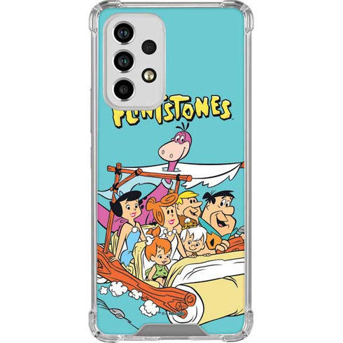 The Flinstones The Flintstones and Rubbles Galaxy A53 5G Clear Case