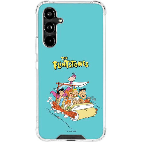 The Flintstones and Rubbles Galaxy A54 5G Clear Case