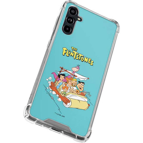 The Flintstones and Rubbles Galaxy A54 5G Clear Case