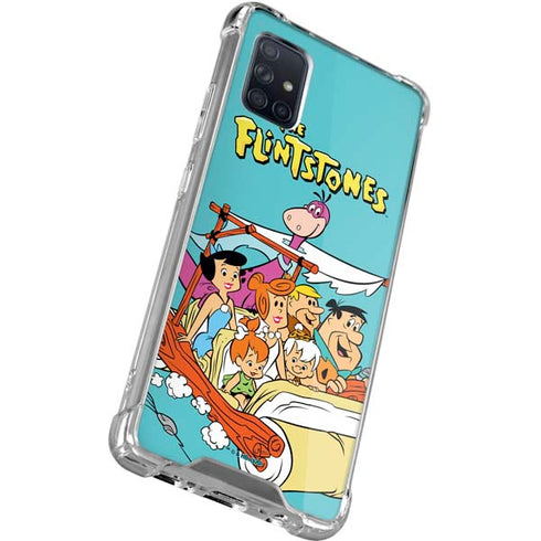 The Flinstones The Flintstones and Rubbles Galaxy A71 5G Clear Case