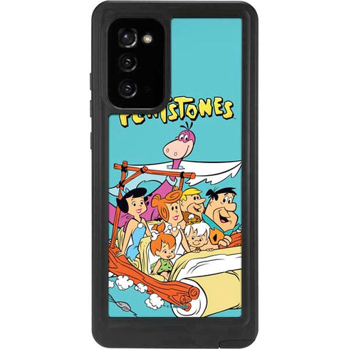 The Flinstones The Flintstones and Rubbles Galaxy Note20 5G Waterproof Case