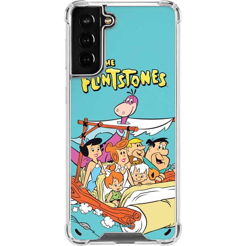The Flinstones The Flintstones and Rubbles Galaxy S21 Plus 5G Clear Case