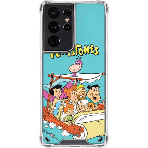 The Flinstones The Flintstones and Rubbles Galaxy S21 Ultra 5G Clear Case