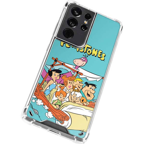 The Flinstones The Flintstones and Rubbles Galaxy S21 Ultra 5G Clear Case