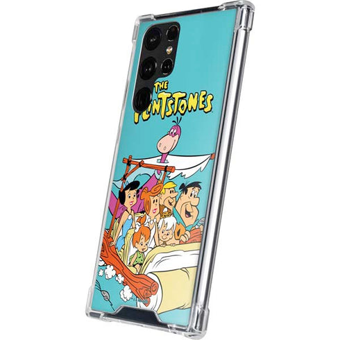 The Flinstones The Flintstones and Rubbles Galaxy S22 Ultra Clear Case