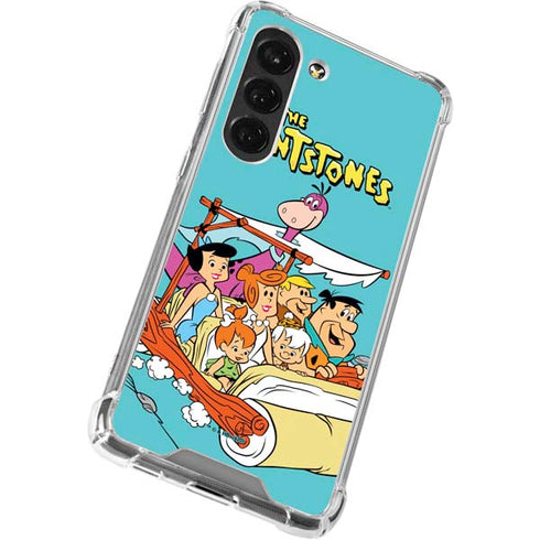 The Flinstones The Flintstones and Rubbles Galaxy S23 Clear Case
