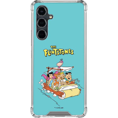 The Flintstones and Rubbles Galaxy S23 FE Clear Case