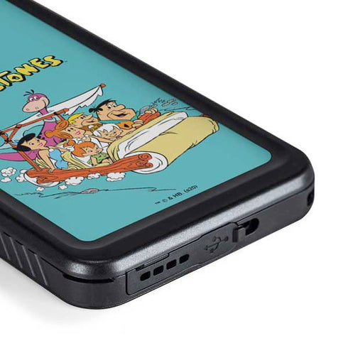 The Flinstones The Flintstones and Rubbles Galaxy S23 Waterproof Case