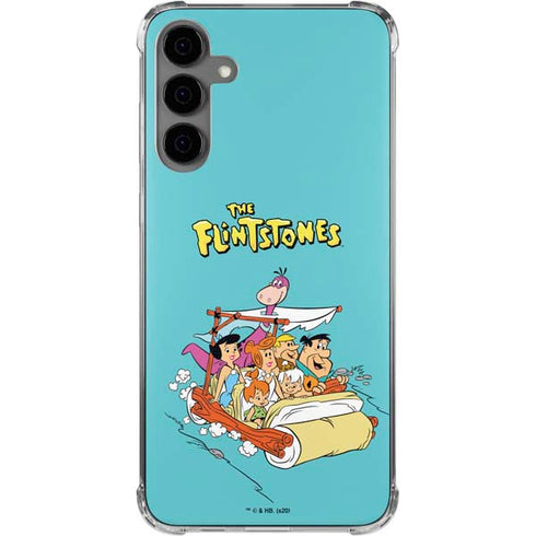 The Flintstones and Rubbles Galaxy S24 Plus Clear Case