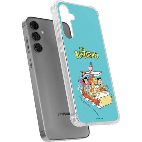 The Flintstones and Rubbles Galaxy S24 Plus Clear Case