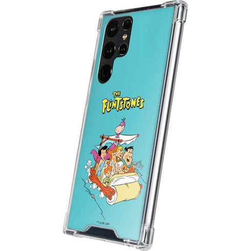 The Flintstones and Rubbles Galaxy S24 Ultra Clear Case