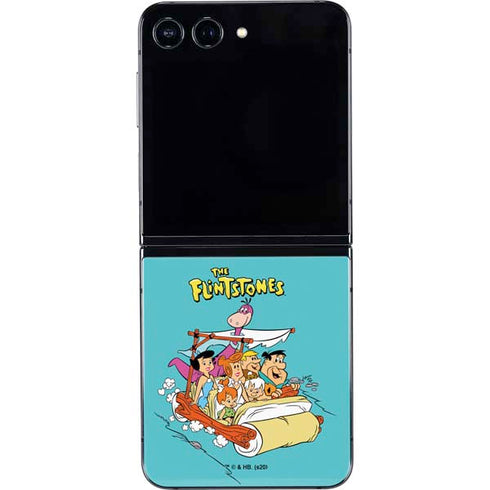 The Flintstones and Rubbles Galaxy Z Flip5 5G Skin