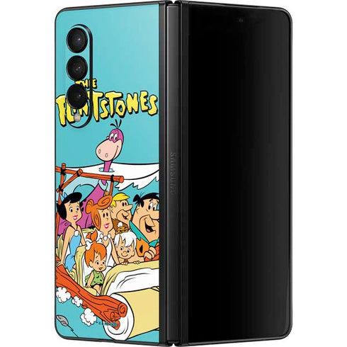 The Flinstones The Flintstones and Rubbles Galaxy Z Fold3 5G Skin