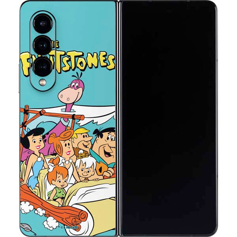 The Flinstones The Flintstones and Rubbles Galaxy Z Fold4 5G Skin