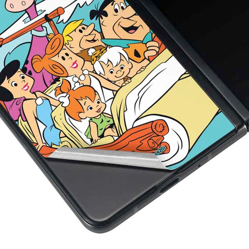The Flinstones The Flintstones and Rubbles Galaxy Z Fold4 5G Skin