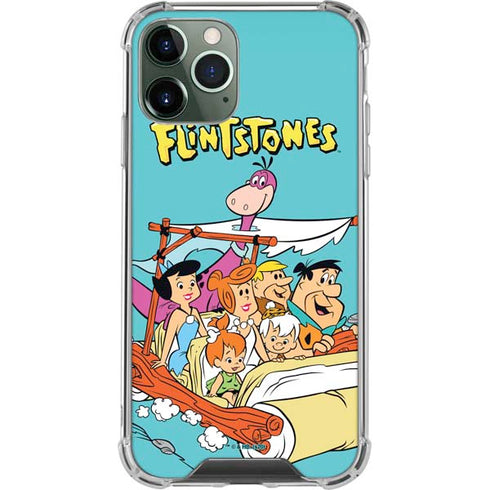 The Flintstones and Rubbles iPhone 11 Pro Max Clear Case