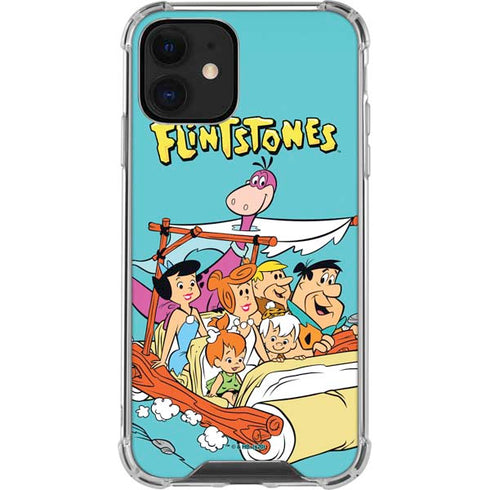 The Flinstones The Flintstones and Rubbles iPhone 12 Mini Clear Case