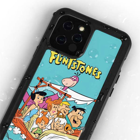 The Flinstones The Flintstones and Rubbles iPhone 12 Pro Waterproof Case
