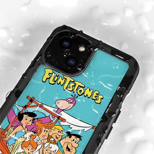 The Flinstones The Flintstones and Rubbles iPhone 13 Mini Waterproof Case