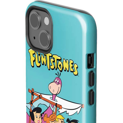 The Flintstones and Rubbles iPhone 15 Impact Case