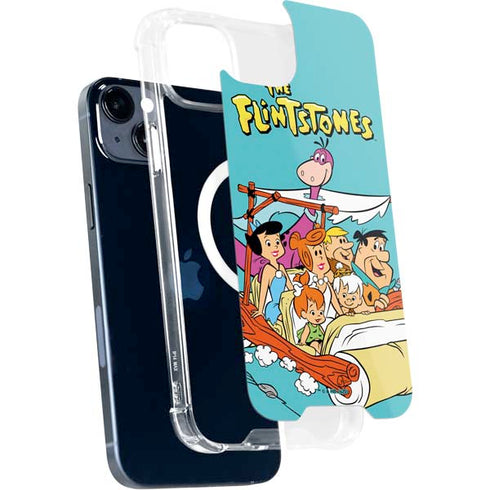The Flintstones and Rubbles iPhone 15 Plus MagSafe Case