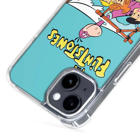 The Flintstones and Rubbles iPhone 15 Plus MagSafe Case