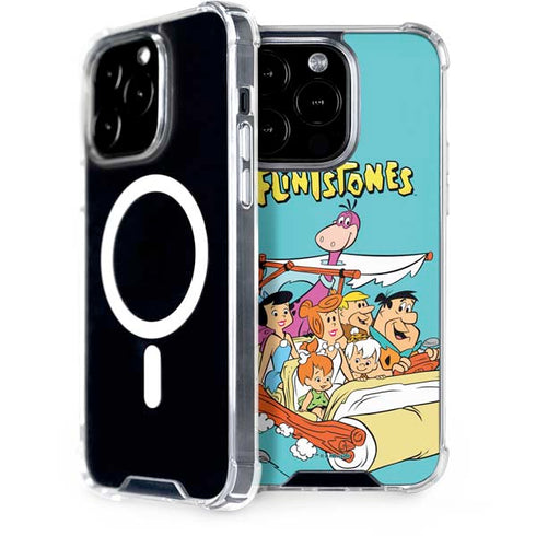The Flintstones and Rubbles iPhone 15 Pro MagSafe Case