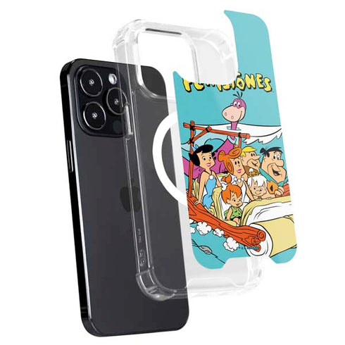 The Flinstones The Flintstones and Rubbles iPhone 14 Pro MagSafe Case