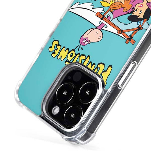 The Flintstones and Rubbles iPhone 15 Pro MagSafe Case