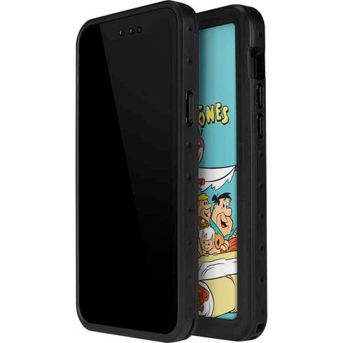 The Flinstones The Flintstones and Rubbles iPhone 14 Pro Max Waterproof Case