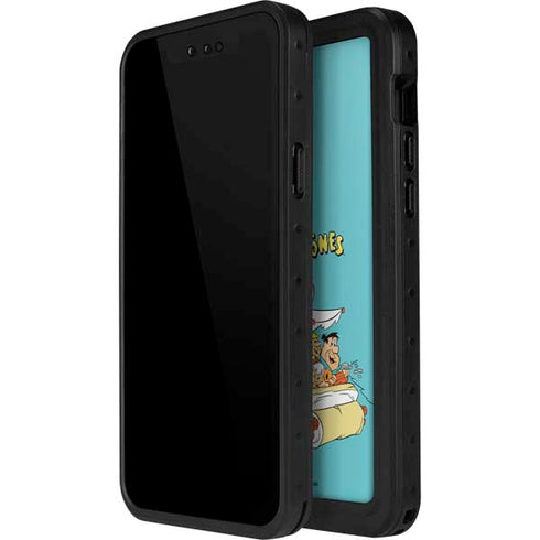 The Flintstones and Rubbles iPhone 15 Waterproof Case
