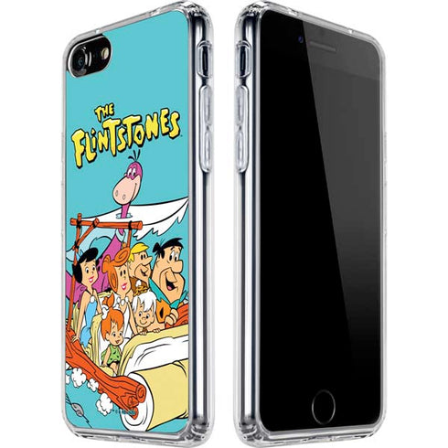 The Flinstones The Flintstones and Rubbles iPhone SE (2nd & 3rd Gen) Clear Case