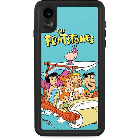 The Flinstones The Flintstones and Rubbles iPhone XR Waterproof Case