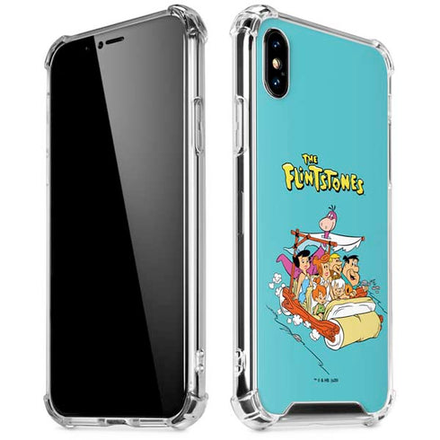 The Flintstones and Rubbles iPhone XS Max Clear Case